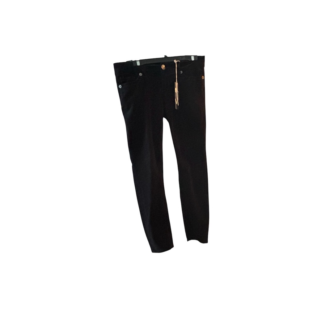 Seven7 Black Straight Leg Mid Rise NWT Jeans/Leggings - Picture 6 of 13
